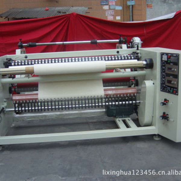 Automatic paper tape slitting machine/mesh strip slitting machine/protective film sticking machine